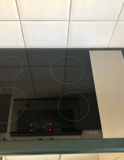 Before - install cooktop with stainless steel panel in Holden Hill