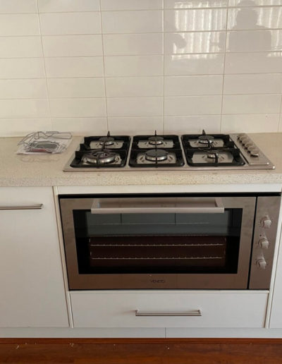 New appliance install - cooktop