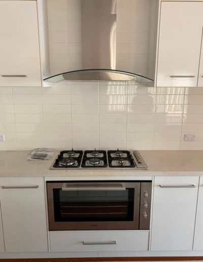 New appliance install - oven & rangehood