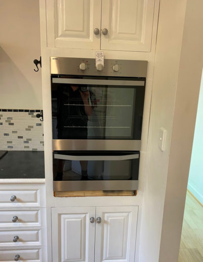 New appliance install - oven