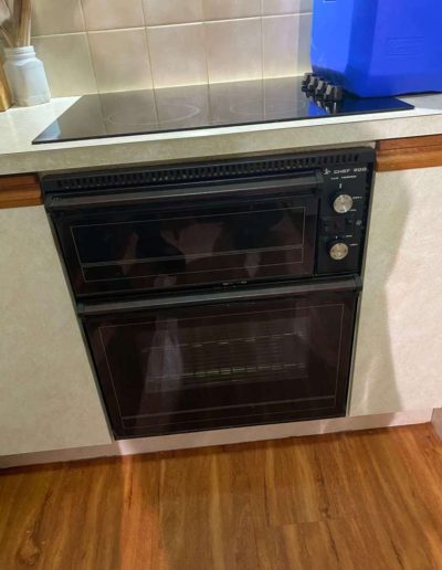 Old oven replaced with new with stainless steel trims in Adelaide suburbs