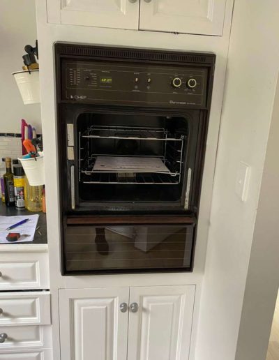 Old to new oven in Gawler