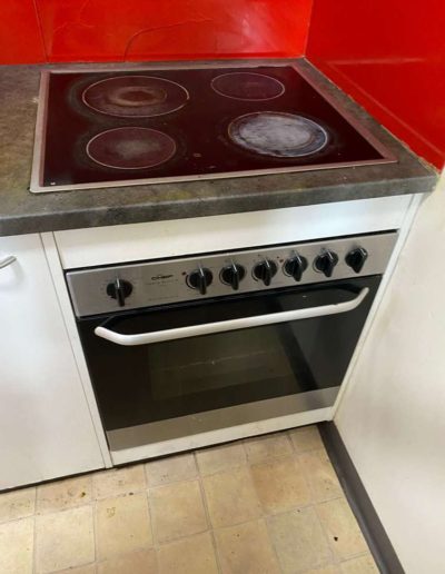 Before - ceramic cooktop and underbench oven in a residential property in Adelaide