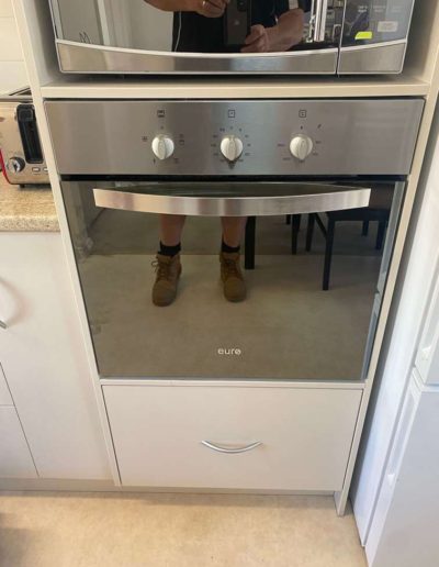 Westinghouse electric oven installed at a client's house in Ridgehaven