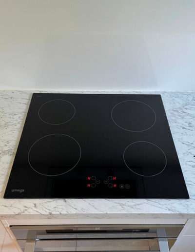 New Omega touch control cooktop installed at Hectorville