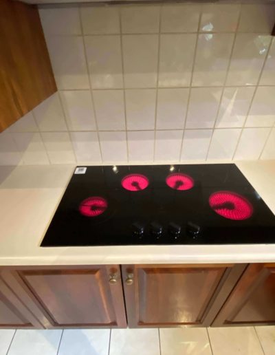 Installed new Westinghouse ceramic cooktop at Kensington Park